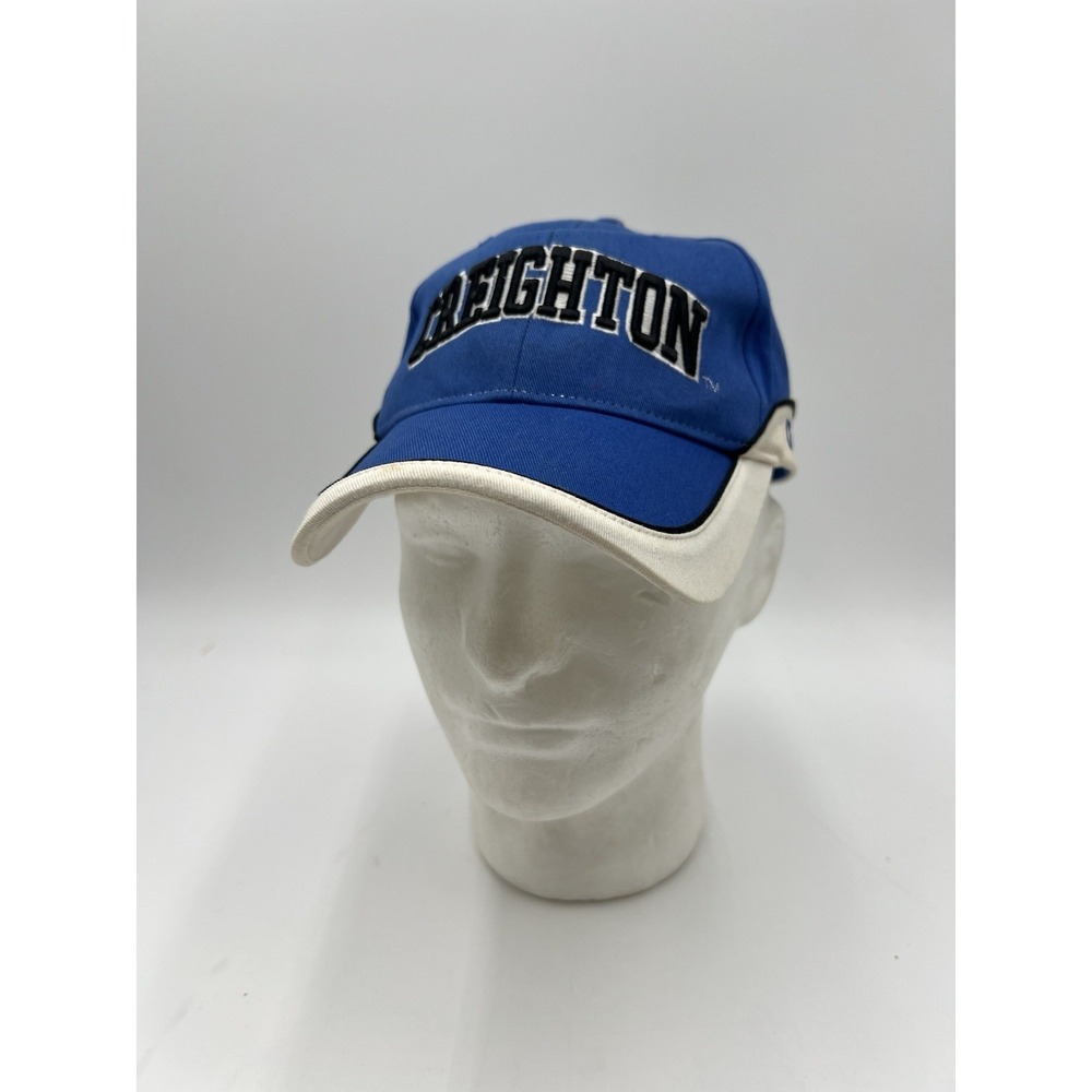 Creighton Bluejays Adjustable Strapback Hat Cap Blue White NCAA‎ College